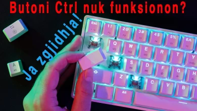 Butoni Ctrl nuk funksionon: ja si ta rregullojmë